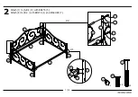 Preview for 7 page of DHP Victoria Metal Daybed, Full 4022139 Manual