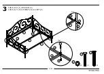 Preview for 8 page of DHP Victoria Metal Daybed, Full 4022139 Manual