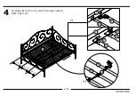 Preview for 9 page of DHP Victoria Metal Daybed, Full 4022139 Manual