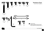 Предварительный просмотр 5 страницы DHP Wooden Arm Futon Frame FI330BLKS Instruction Booklet