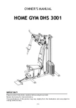 Preview for 15 page of DHS Fitness 3001 Owner'S Manual