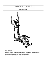 DHS Fitness 3435E User Manual preview