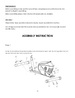 Предварительный просмотр 15 страницы DHS Fitness DHS 3309 Owner'S Manual