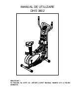 Предварительный просмотр 1 страницы DHS Fitness DHS 3802 User Manual