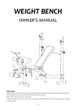 Предварительный просмотр 9 страницы DHS Fitness DHS 6310 Owner'S Manual