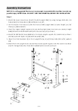 Предварительный просмотр 13 страницы DHS Fitness DHS 6310 Owner'S Manual