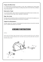 Предварительный просмотр 14 страницы DHS Fitness DHS2729 Owner'S Manual