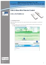 DHS Systems DHS-ZW-RMMN-02 Integration Manual предпросмотр