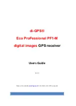 di-GPS Eco ProFessional PF1-M User Manual предпросмотр