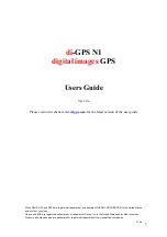 di-GPS N1 User Manual preview