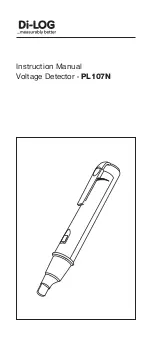 Di-LOG PL107N Instruction Manual предпросмотр