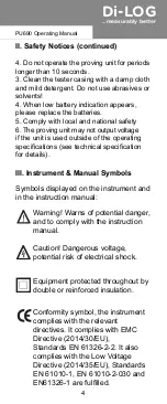 Preview for 5 page of Di-LOG PU690 Instruction Manual