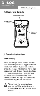 Preview for 8 page of Di-LOG PU690 Instruction Manual