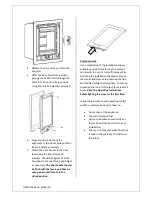 Preview for 12 page of DI Lusso CVSDL04-FP3BLK Installation And Operating Instructions Manual