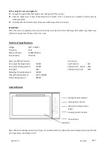 Предварительный просмотр 5 страницы DI Lusso OV908DSL Installation And Operating Manual