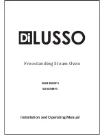 Preview for 1 page of DI Lusso SO633BBFS Installation And Operating Manual