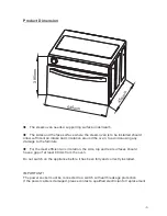 Preview for 4 page of DI Lusso SO633BBFS Installation And Operating Manual