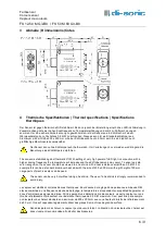 Preview for 6 page of Di-soric FS 12-50 M G3-B8 User Manual