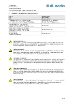 Preview for 9 page of Di-soric FS 12-50 M G3-B8 User Manual