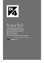 Preview for 120 page of Di4 Acqua Rs3 Original Instructions Manual