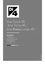 Предварительный просмотр 32 страницы Di4 Aria Forze 35 Manual