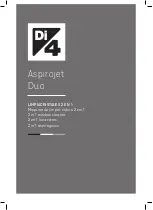 Preview for 1 page of Di4 Aspirojet Duo Manual