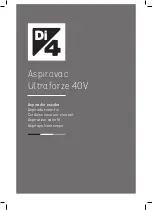 Preview for 1 page of Di4 ASPIROVAC ULTRAFORZE 40V Manual