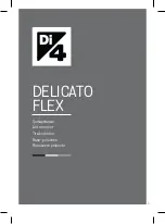 Preview for 1 page of Di4 DELICATO FLEX Manual