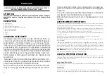 Preview for 7 page of Di4 Hand Steam 1100 Manual