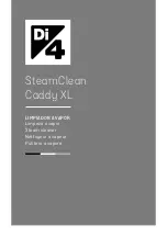 Di4 SteamClean Caddy XL Instructions For Use Manual preview