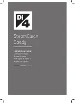 Di4 SteamClean Caddy Manual preview