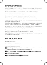 Preview for 17 page of Di4 SteamClean Surface Manual