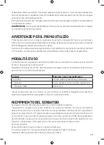 Preview for 29 page of Di4 Vapore Stiro Trip Instructions Manual