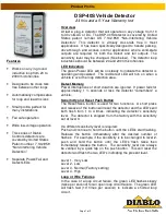 Preview for 1 page of Diablo DSP-40S Product Profile