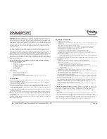 Предварительный просмотр 2 страницы DiabloSport Trinity T-1000 Comprehensive User Manual