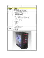 Предварительный просмотр 1 страницы Diablotek CPDEM-4 Specifications