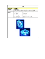 Diablotek F8025BU Specifications preview