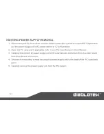 Preview for 4 page of Diablotek PSUL575 User Manual