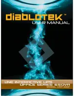 Diablotek UDP-650F User Manual preview