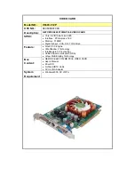 Preview for 1 page of Diablotek V6600-512P Specifications