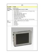 Preview for 1 page of Diablotek YT2405 Specifications