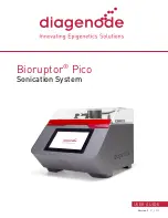 Предварительный просмотр 1 страницы diagenode Bioruptor Pico User Manual