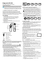 Diagnosis Diagnostic NC300 Instructions For Use предпросмотр