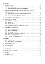 Preview for 2 page of Diagnostic DM-500 IHB Instruction Manual