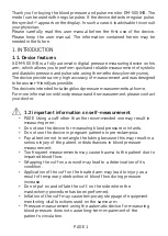 Preview for 3 page of Diagnostic DM-500 IHB Instruction Manual