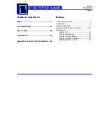 Предварительный просмотр 2 страницы Diagraph I.V./700 Service Manual