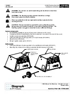 Diagraph IJ3000 Installation Instructions Manual предпросмотр