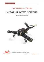 Предварительный просмотр 1 страницы DiaLFonZo-Copter V-Tail Hunter 400 Assembly Manual