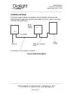 Предварительный просмотр 6 страницы Dialight D1RW-C13-006 Installation And Maintenance Manual