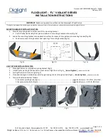 Preview for 2 page of Dialight FL VIGILANT SERIES Installation Instructions